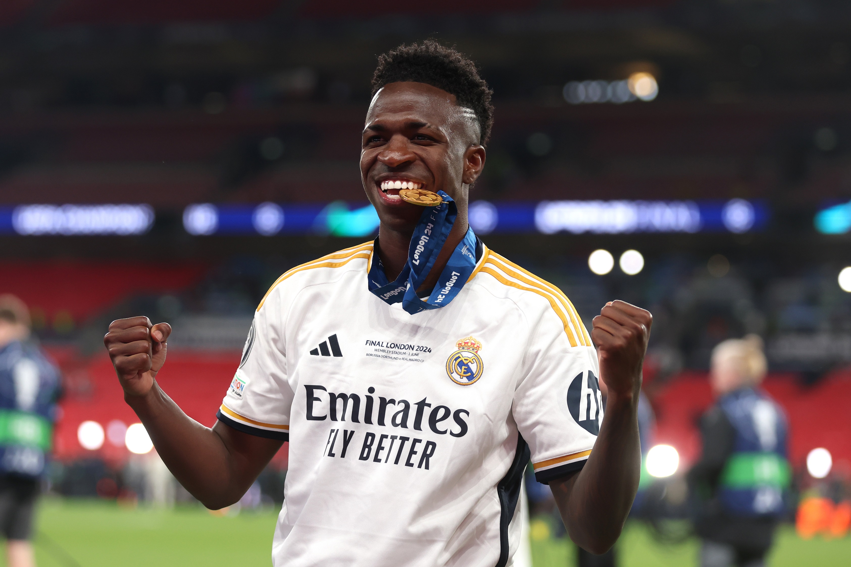 Vinicius Junior caps off his best calendar year by helping Real Madrid