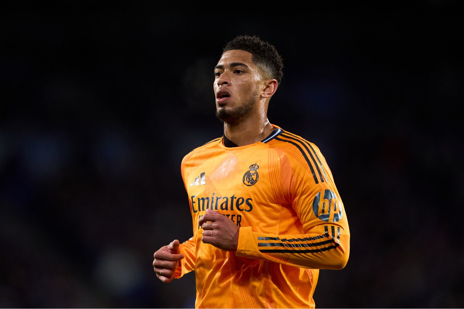 Real Sociedad and Real Madrid at Reale Arena on February 26, 2025 in San Sebastian, Spain.